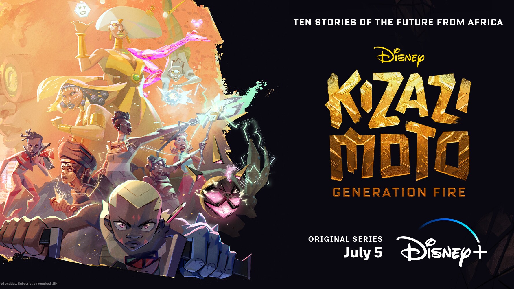 “Kizazi Moto: Generation Fire” Streaming July 5th Exclusively On Disney+ 