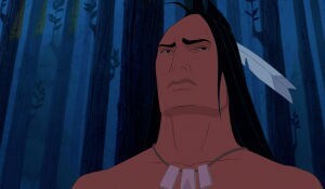 Kocoum from the animated movie "Pocahontas"