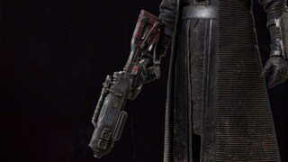 Kuruk’s blaster rifle