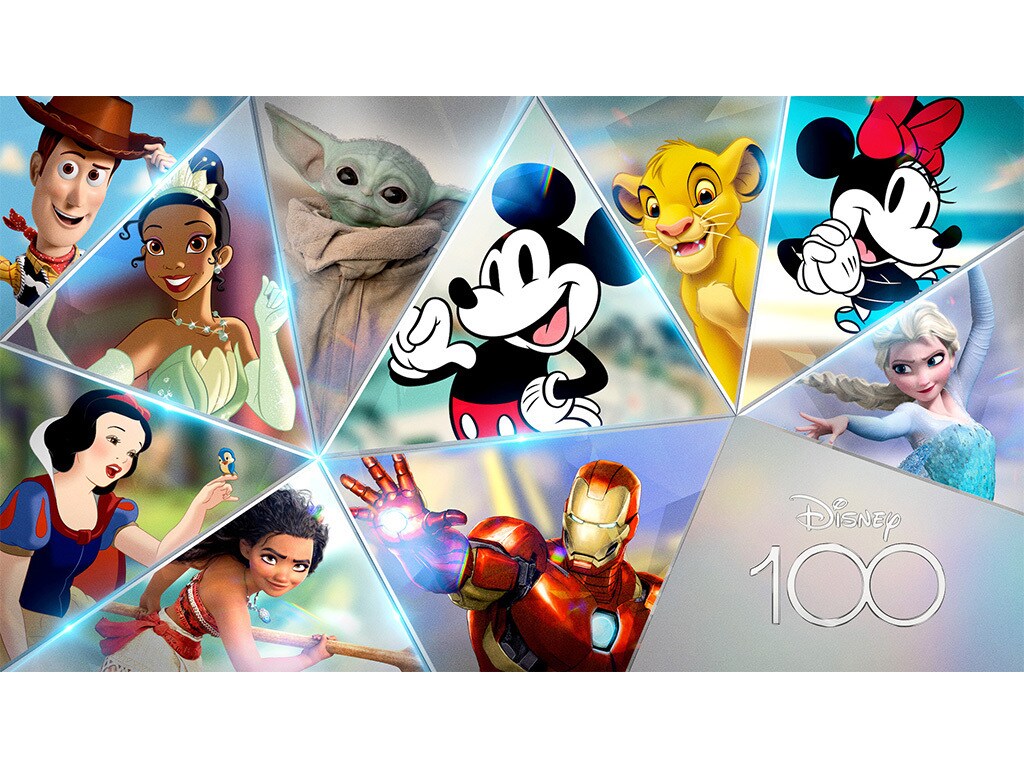 ディズニー100周年 ポストカード disney Disney DISNEY - 邦画