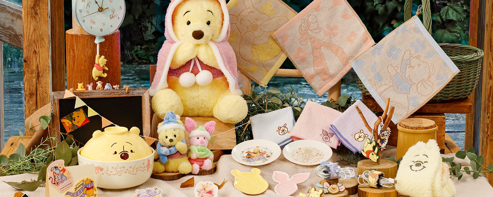 一番くじ＜くまのプーさん＞Cozy Winter Days」が販売中！