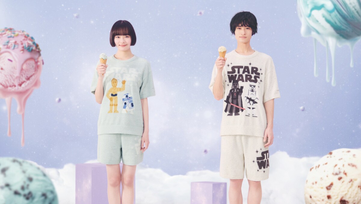 STAR WARSの銀河や惑星を、【gelato pique(ジェラート ピケ)】らしく
