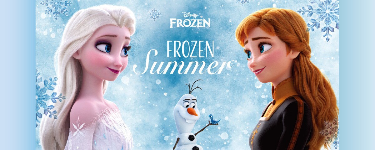 暑い夏も「アナと雪の女王」アイテムでひんやり気分！ “DISNEY FROZEN