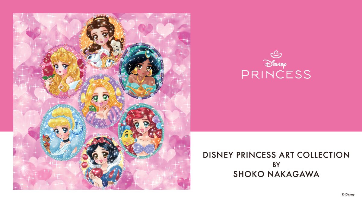 DISNEY PRINCESS ART COLLECTION BY SHOKO NAKAGAWA