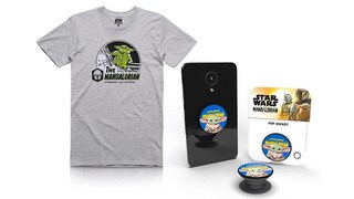 『マンダロリアン』 Tシャツ(Mサイズ)& スマホグリップSET 10名様