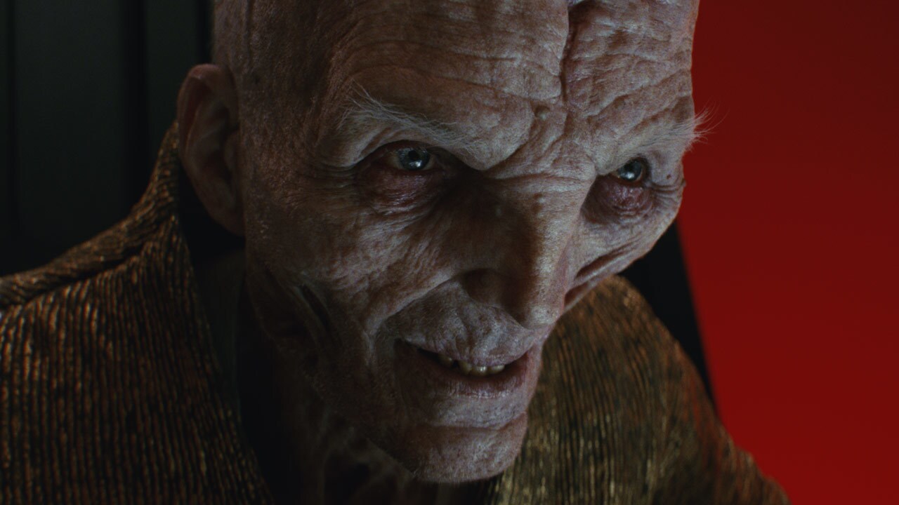 As the First Order drove the Resistance from its D’Qar base, Snoke summoned Kylo to his throne ro...
