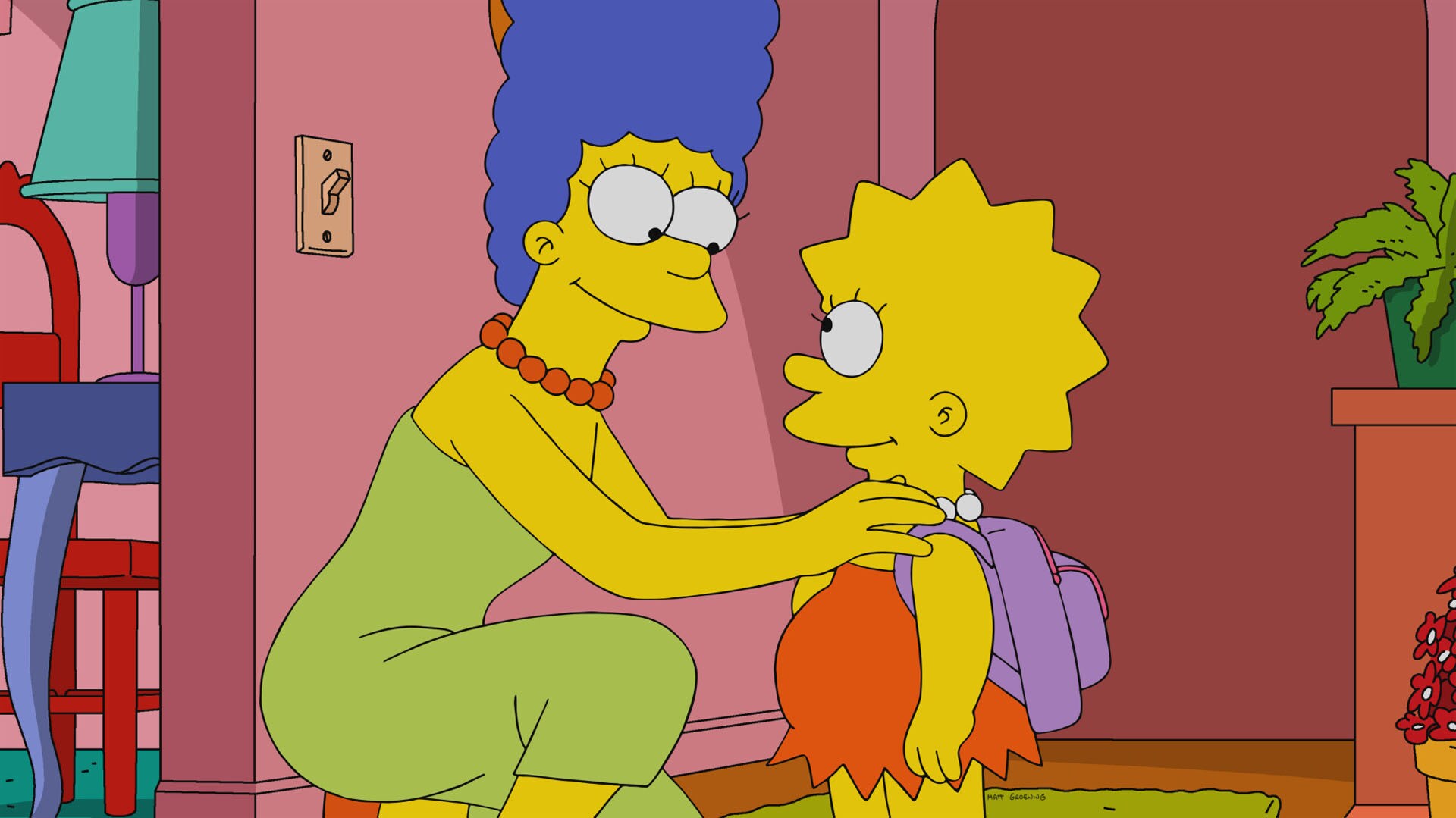 Lisa y Marge Simpson