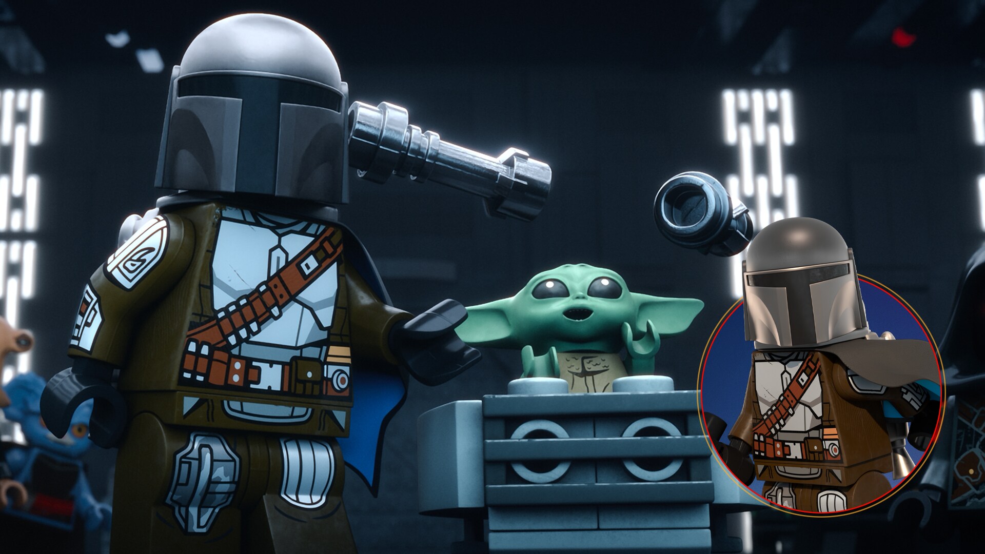 Lando Calrissian in LEGO Star Wars: Rebuild the Galaxy - Pieces of the Past.