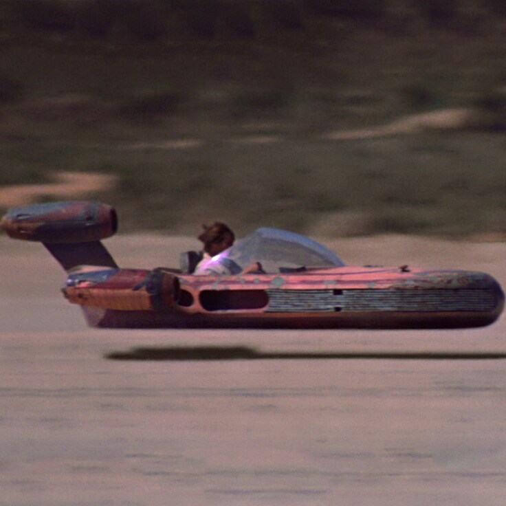 スター・ウォーズ X-34 Landspeeder & ルーク・スカイウォーカー X-34 Landspeeder | Star Wars Databank | StarWars.com