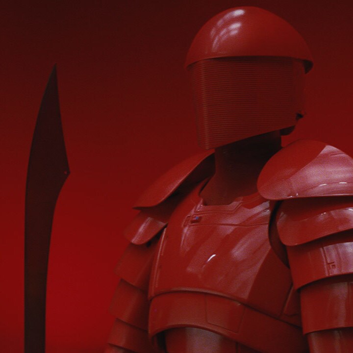 Praetorian Guard Electro Bisento 3D Printed Star Wars 