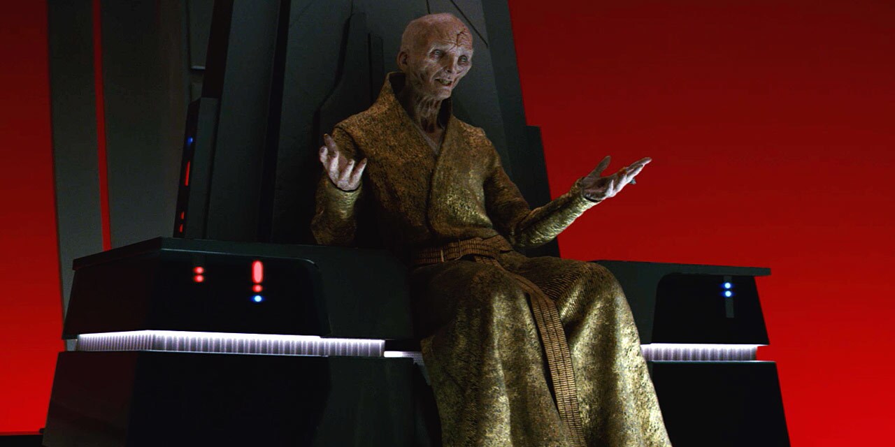 Star wars the last jedi supreme leader snoke discount