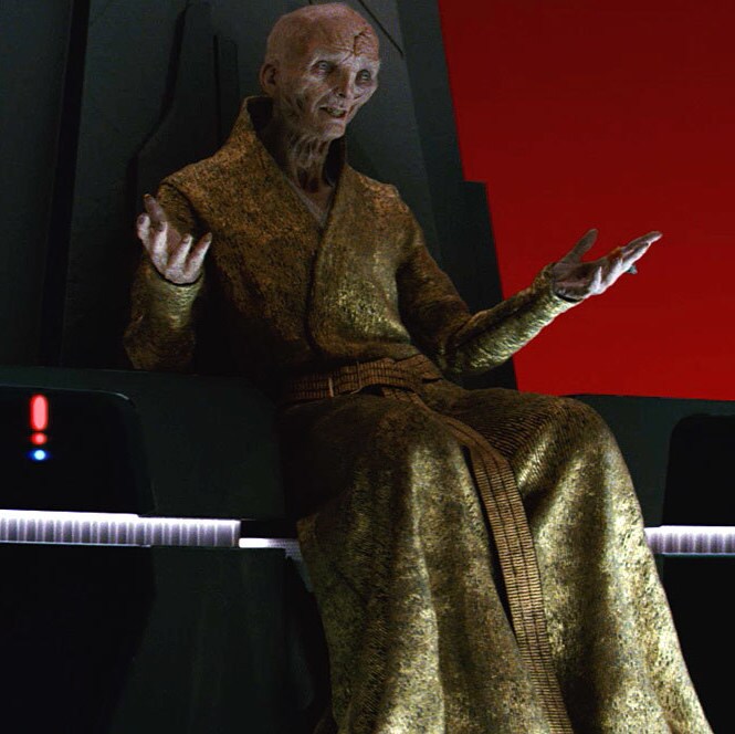 Star wars the last jedi supreme leader snoke discount