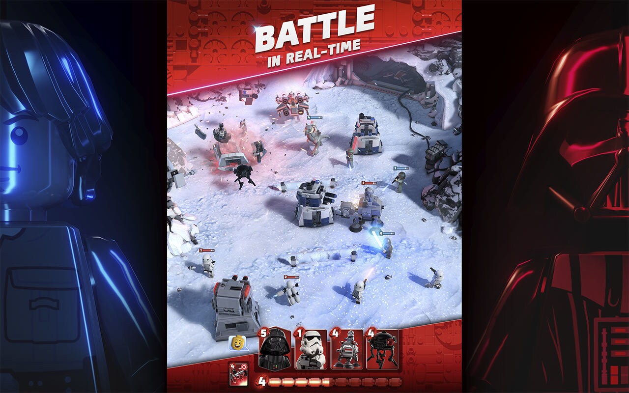 LEGO Star Wars Battles Battle gameplay