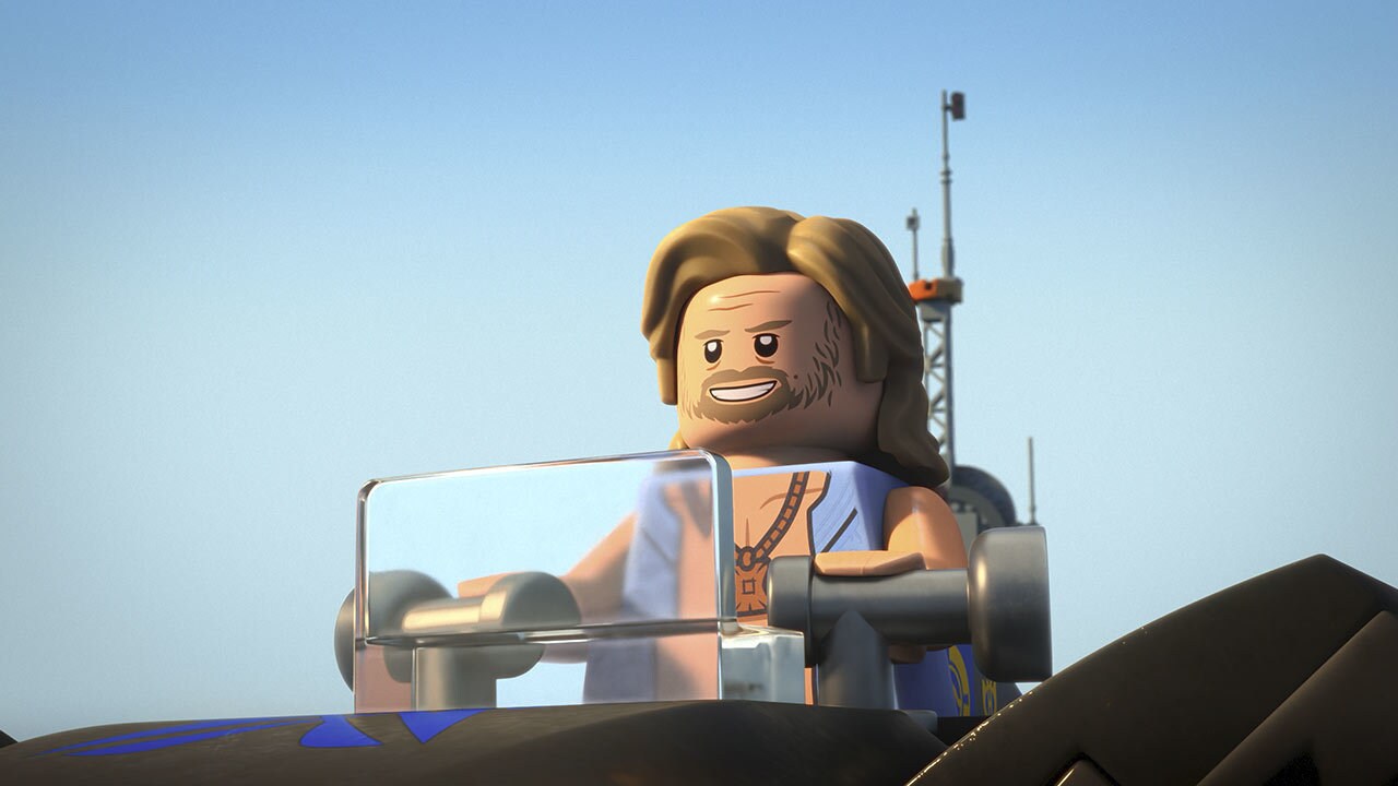 Luke Skywalker in LEGO Star Wars: Rebuild the Galaxy.