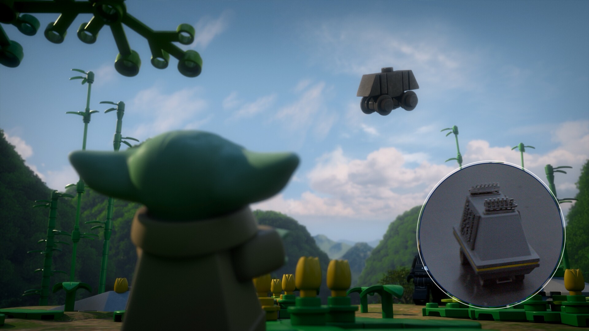 Grogu is undeniably strong with the arts and seamlessly constructs a mouse droid.