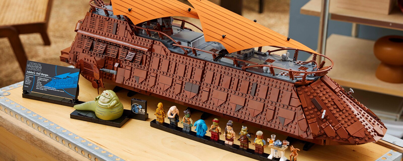 The LEGO Star Wars Jabba’s Sail Barge Ultimate Collector Series Edition.