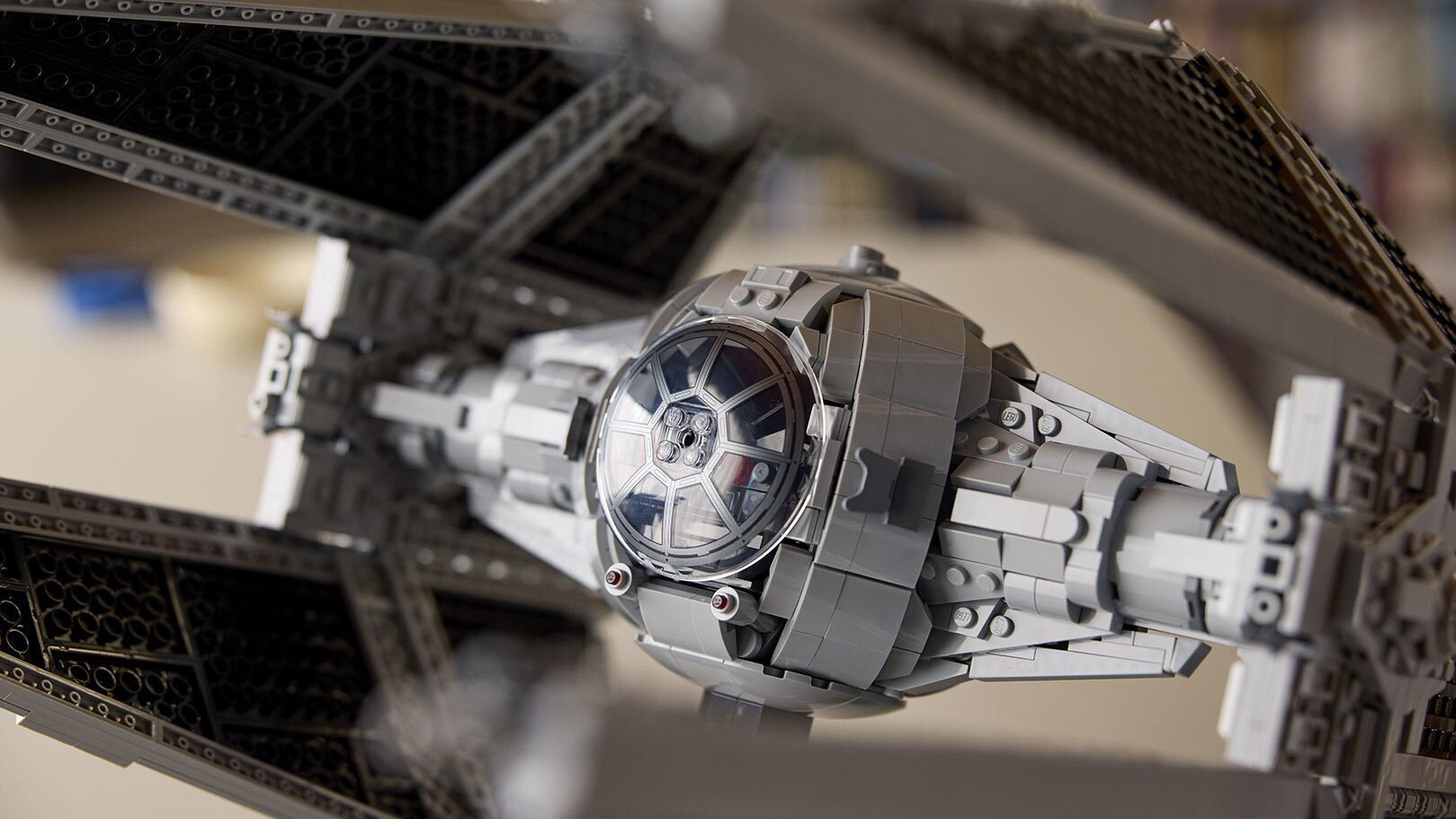 The LEGO Star Wars TIE Interceptor building set, available May 1