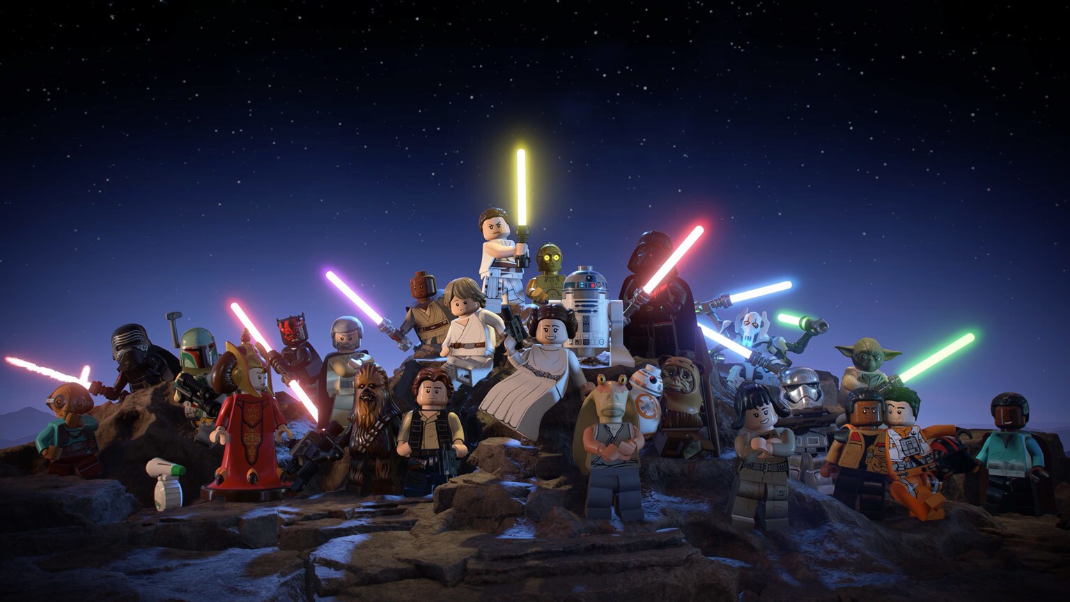 Lego star sale wars film series