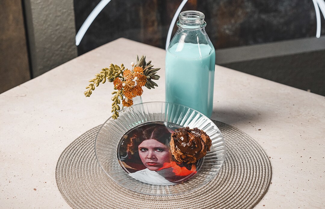 Leia Buns on a Leia plate