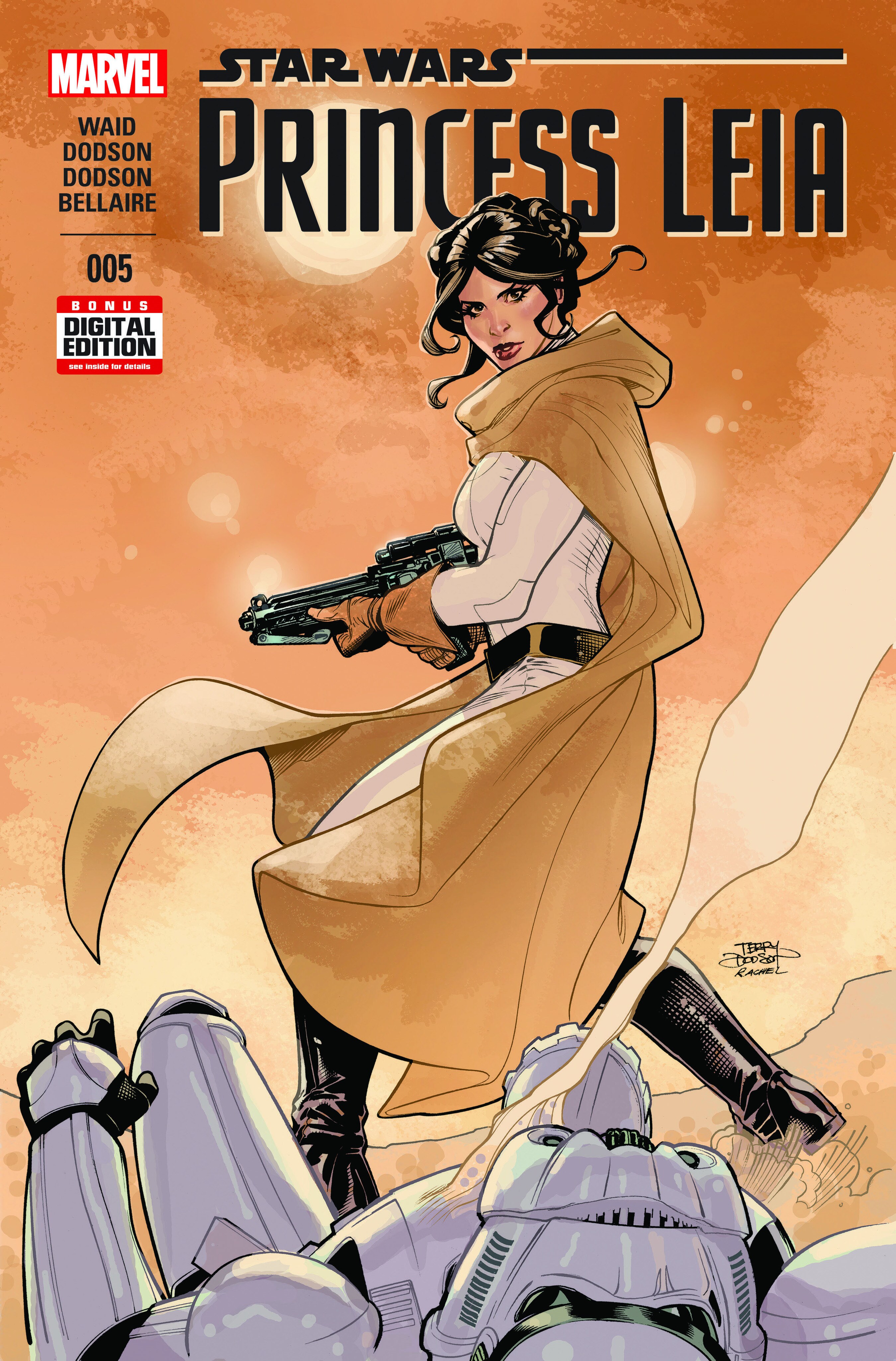 Princess Leia Disney Comic