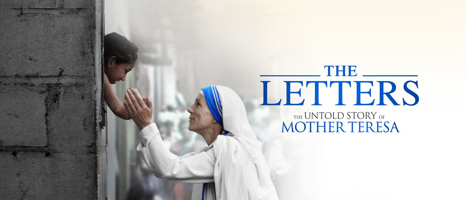 An actress playing Mother Teresa in the movie "The Letters"