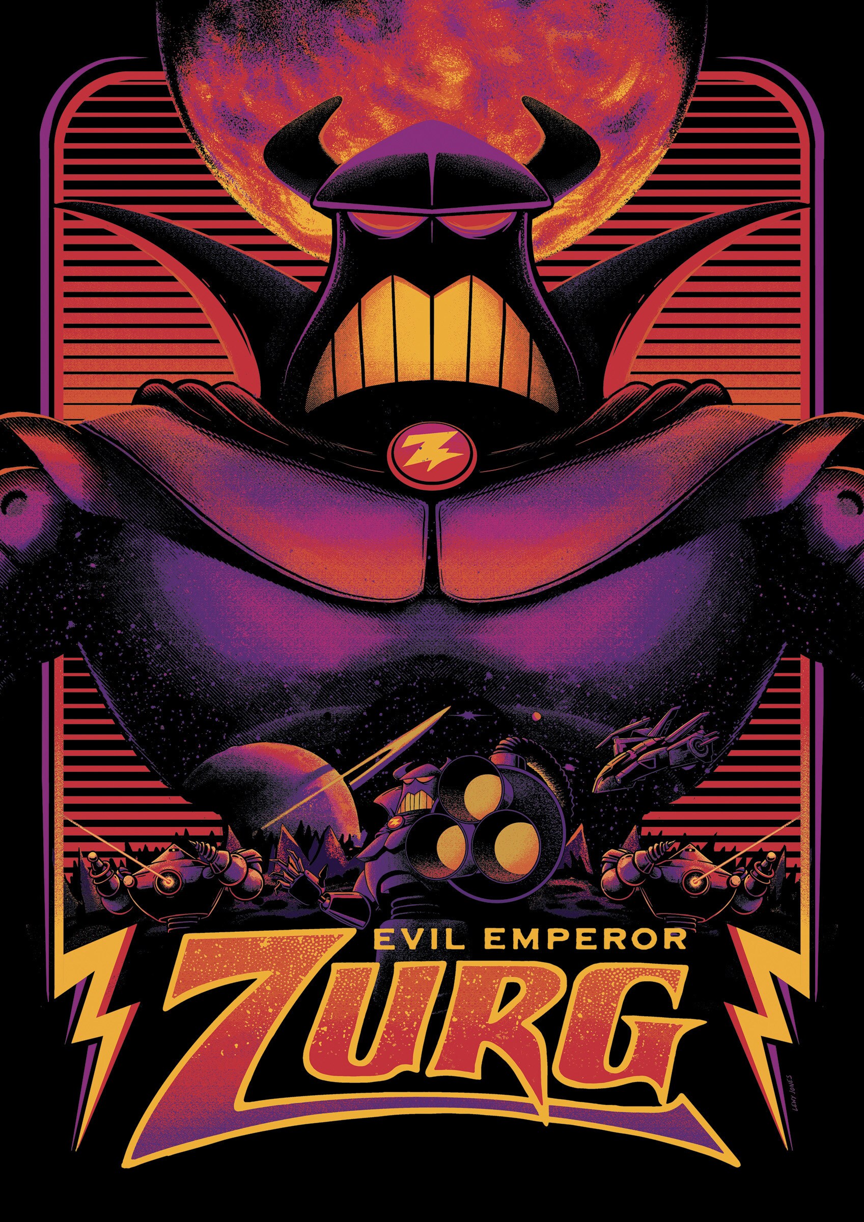 Zurg by artist Lewy Jones.