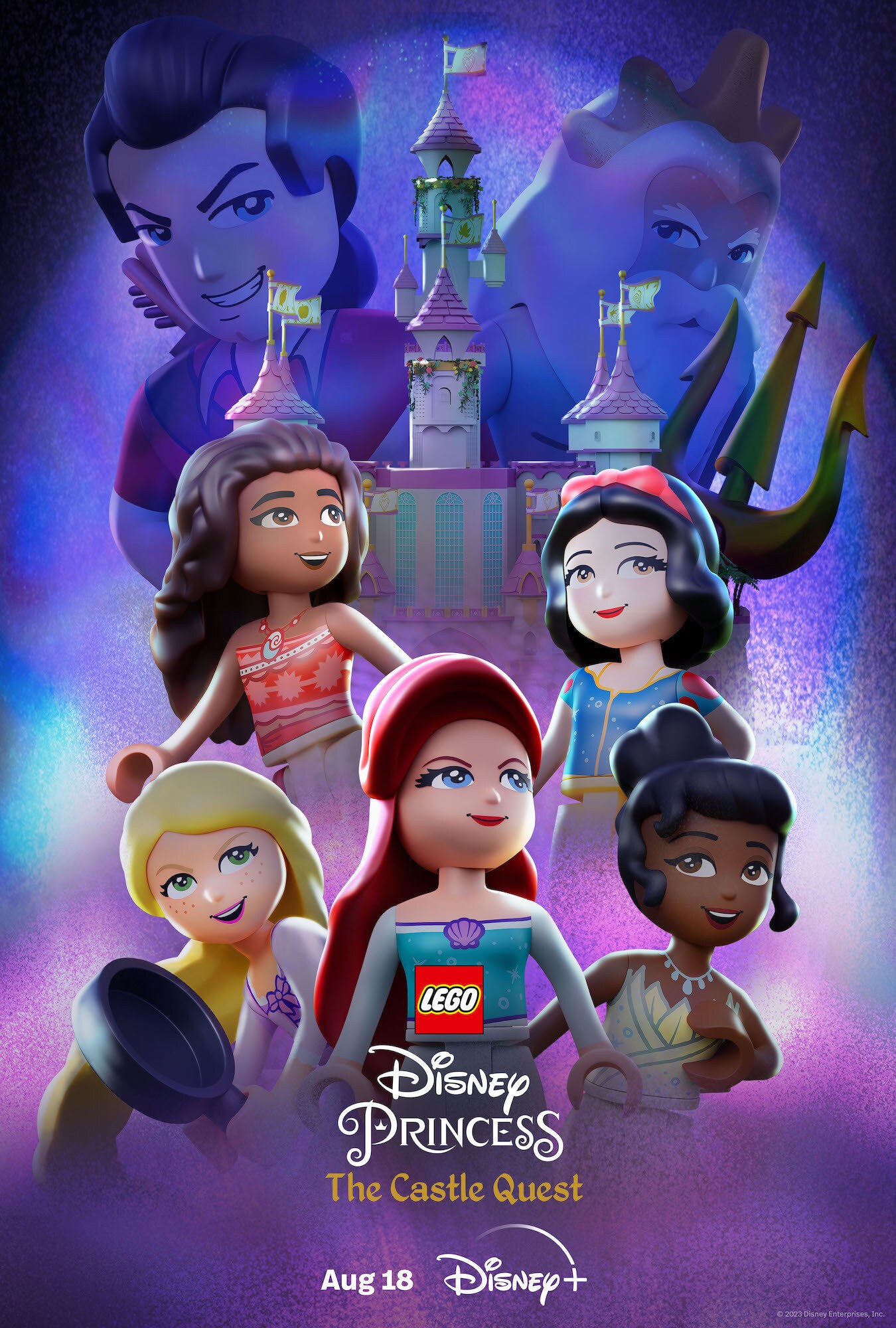 A New Adventure Begins With “LEGO® Disney Princess: The Castle Quest”  Premiering August 18, Exclusively On Disney+