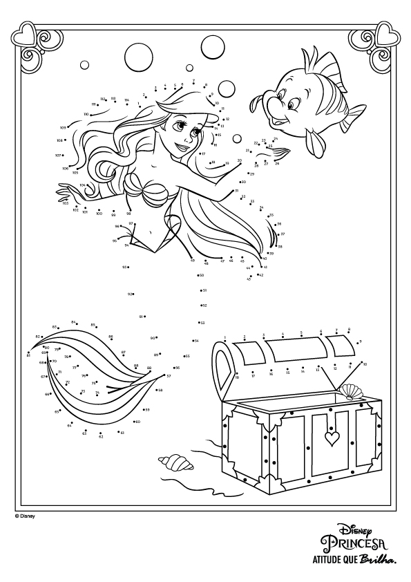 Desenhos das Princesas Disney para colorir - Bora Colorir