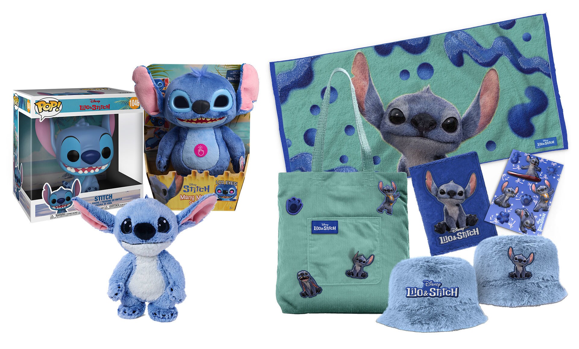 Abbildung der "Lilo & Stitch" Fanpakete