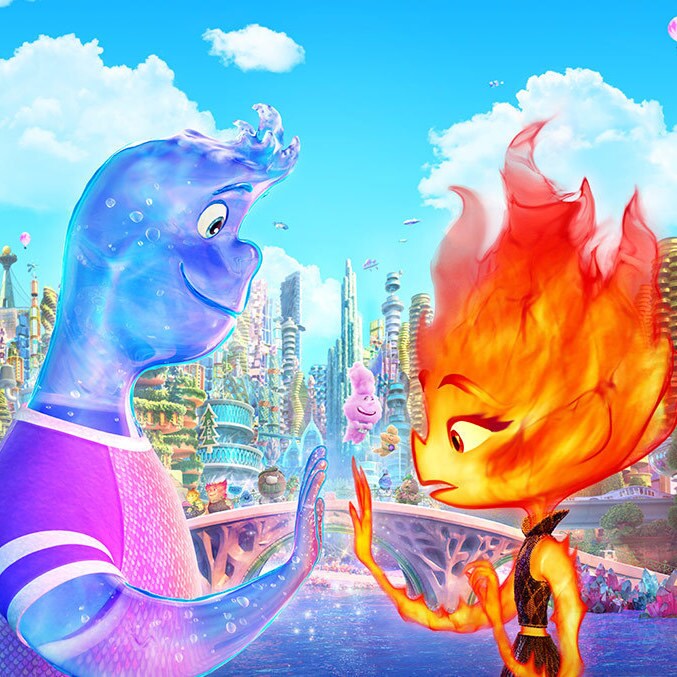 Novo filme da Disney e Pixar, 'Elementos', ganha primeiro trailer
