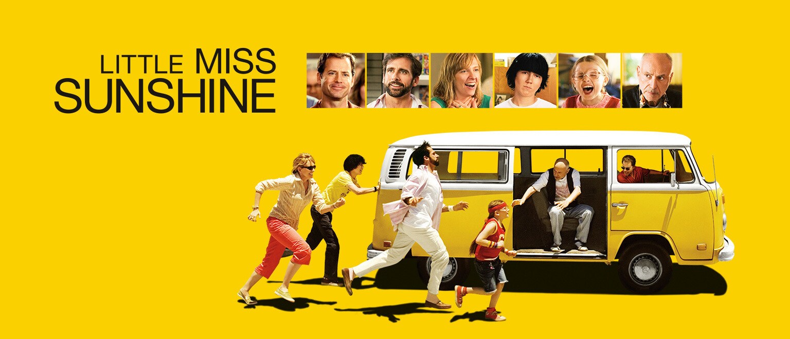 Image of characters in the movie "Little Miss Sunshine"