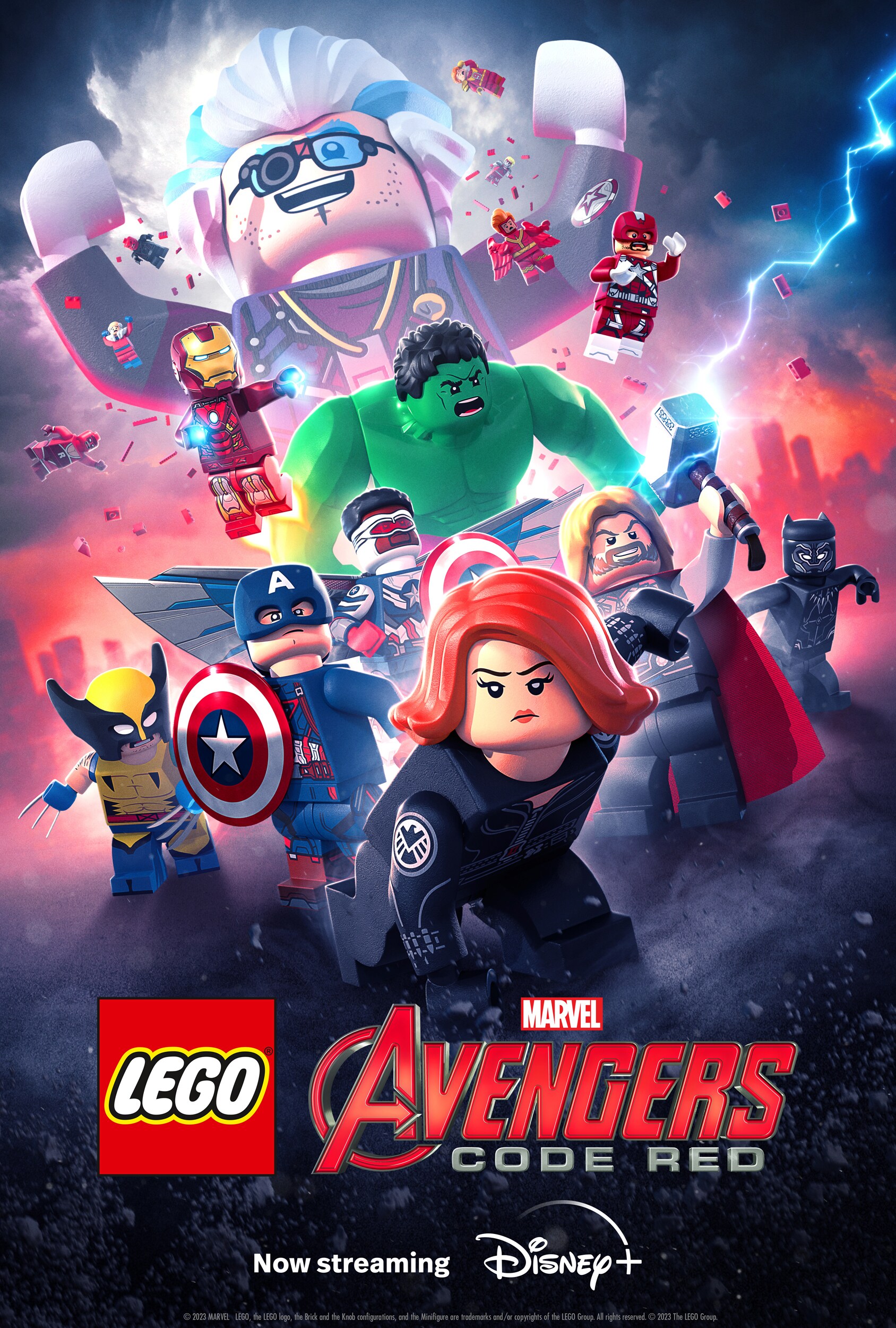 Sammon News on X: 'LEGO AVENGERS: CODE RED' is now streaming on Disney+.  #LegoAvengers #AvengersCodeRed  / X