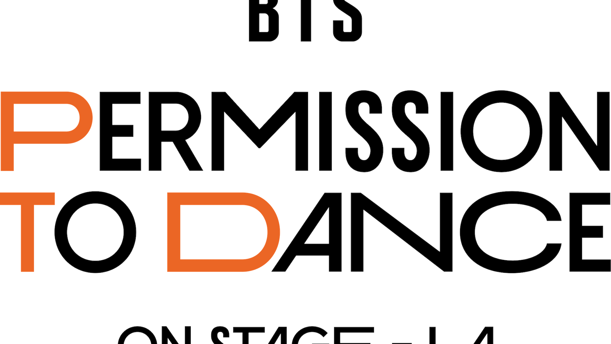 BTS: PERMISSION TO DANCE ON STAGE – LA Logo