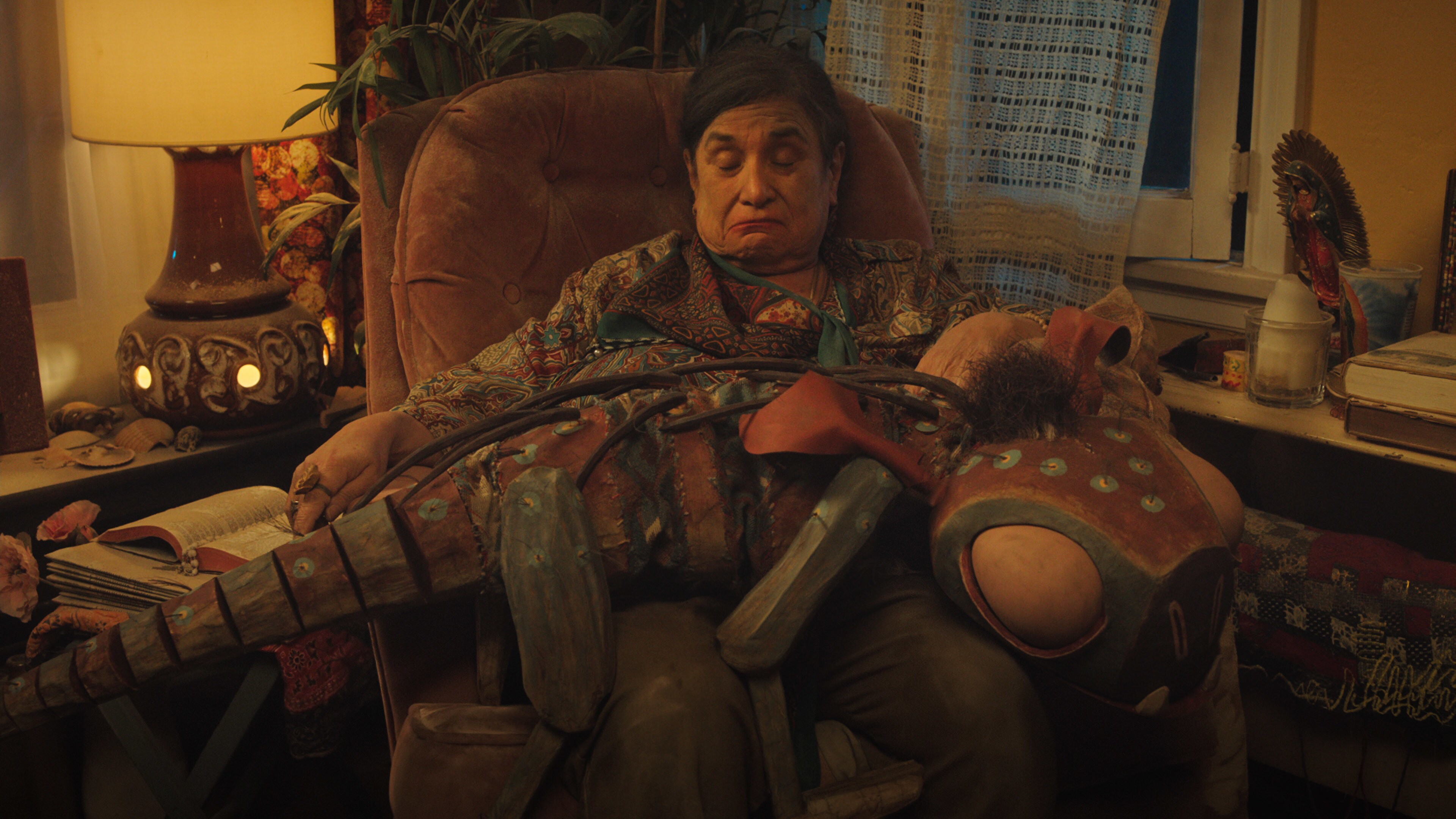 Melba Martinez as Chepa in Disney’s “LAUNCHPAD” Season One short, “THE LAST OF THE CHUPACABRAS,” Written and Directed by Jessica Mendez Siqueiros. Photo courtesy of Disney. © 2021 Disney Enterprises, Inc. All Rights Reserved.