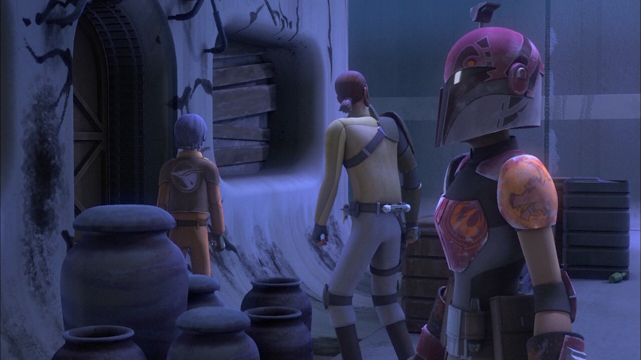 The home Ezra Bridger had once shared with his parents was in Capital City, shuttered and forlorn.