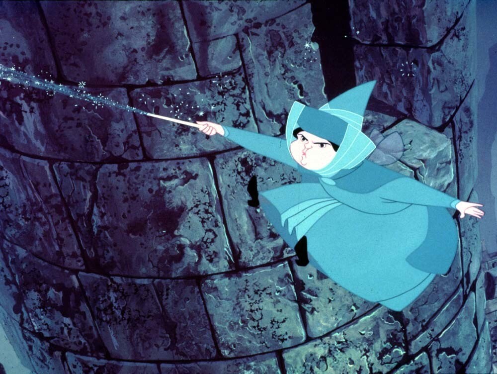 Merryweather from the animated movie "Sleeping Beauty"