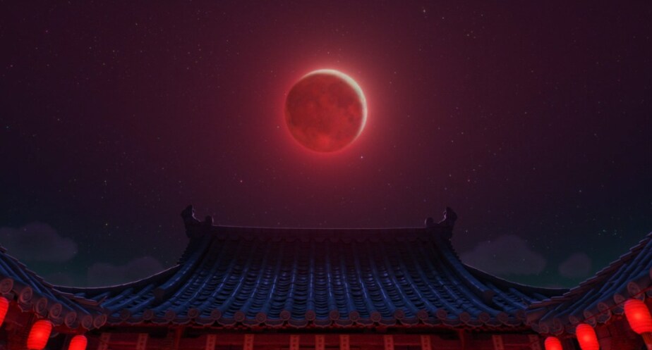 Lua Vermelha  Red — Crescer é uma fera