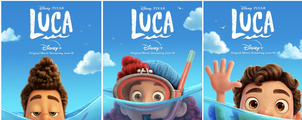 LUCA Now Streaming on Disney+ — FREE Activity Packet