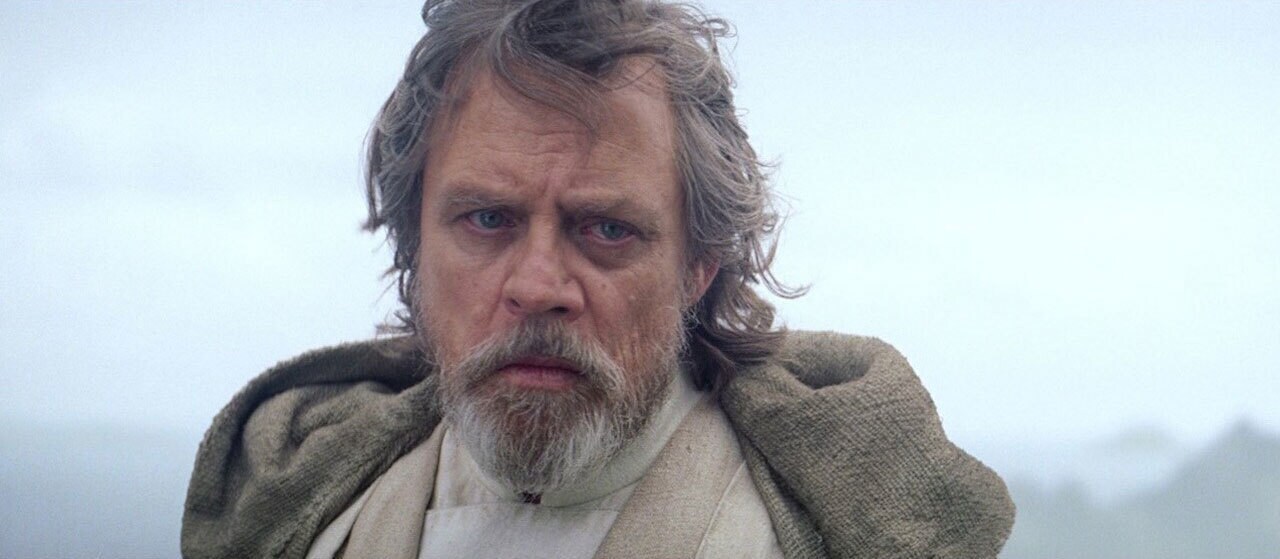 Luke on Ahch-To Luke on Ahch-To