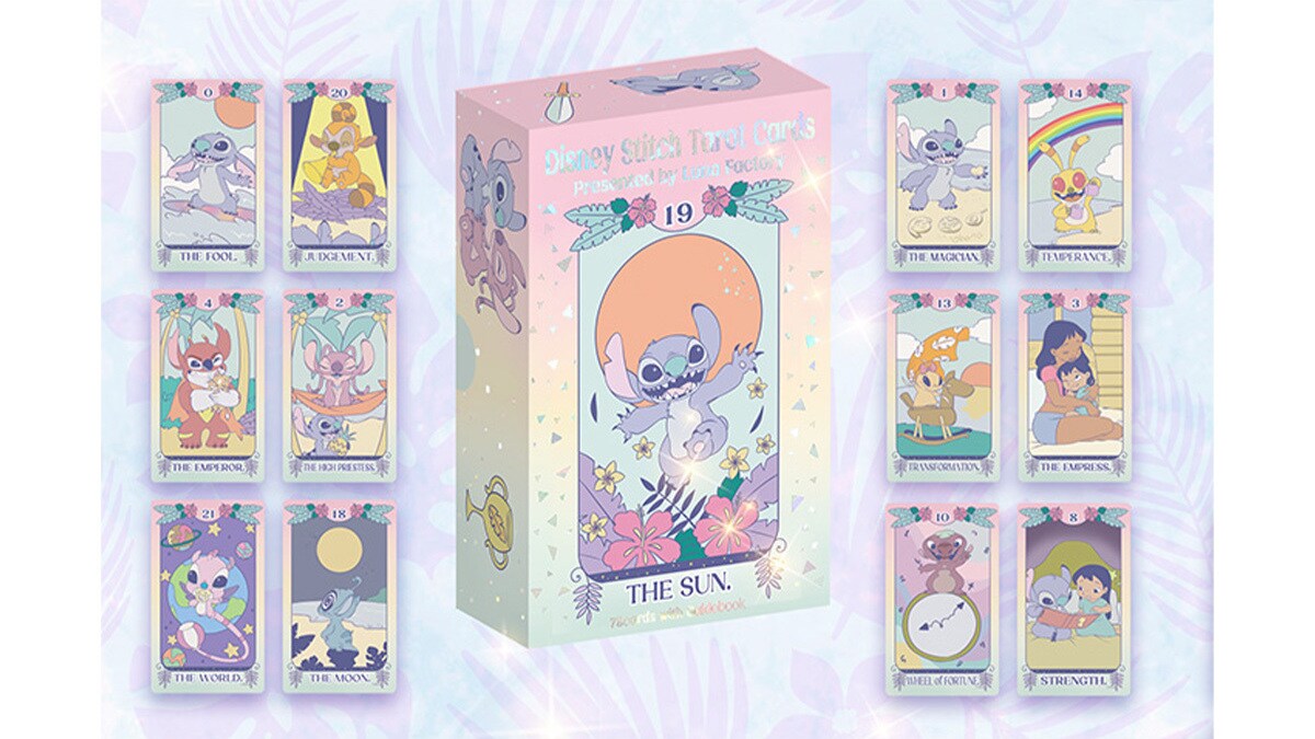 スティッチがタロットの世界にやってきた！初心者にもやさしい日本語