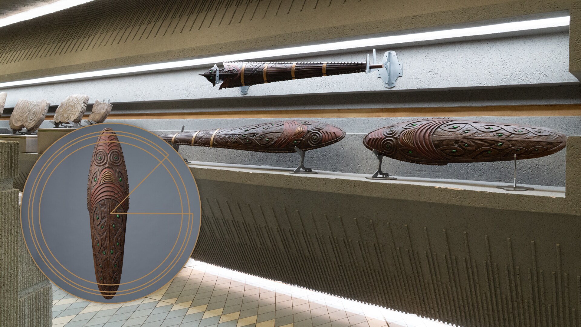 Wookiee Shields found in Luthen's Gallery.