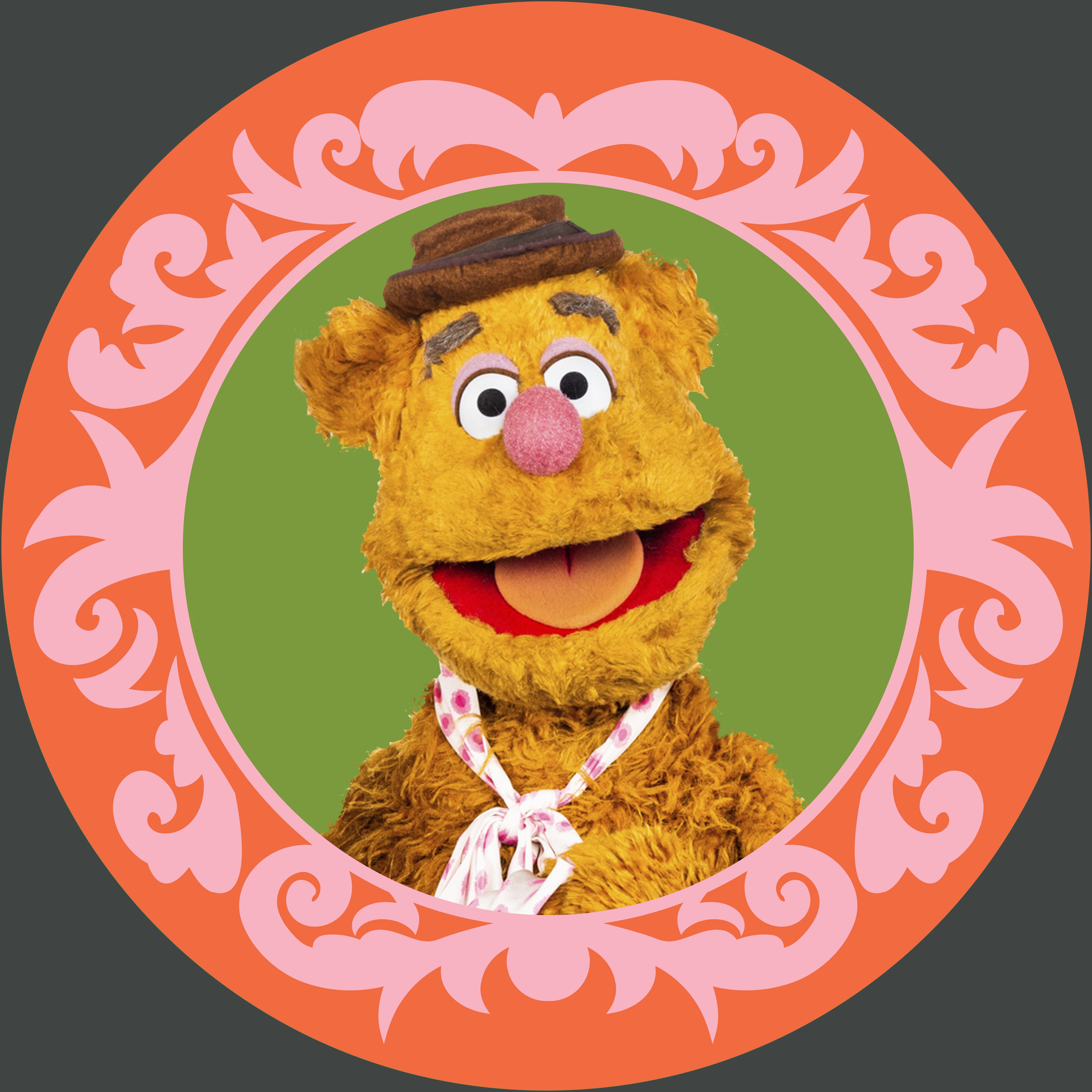 Photo of Fozzie Bear of The Muppets.