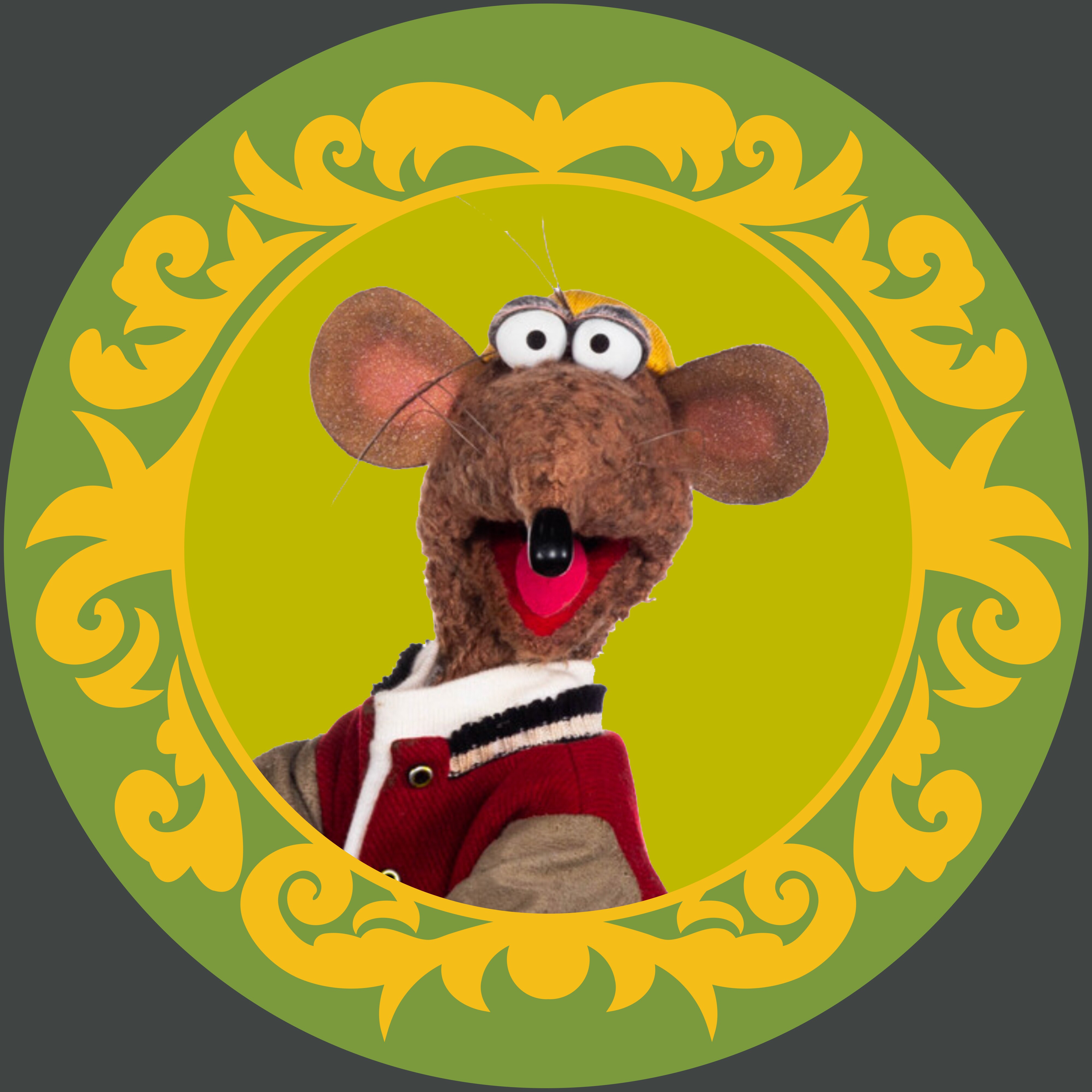 Photo of Rizzo the Rat of The Muppets.