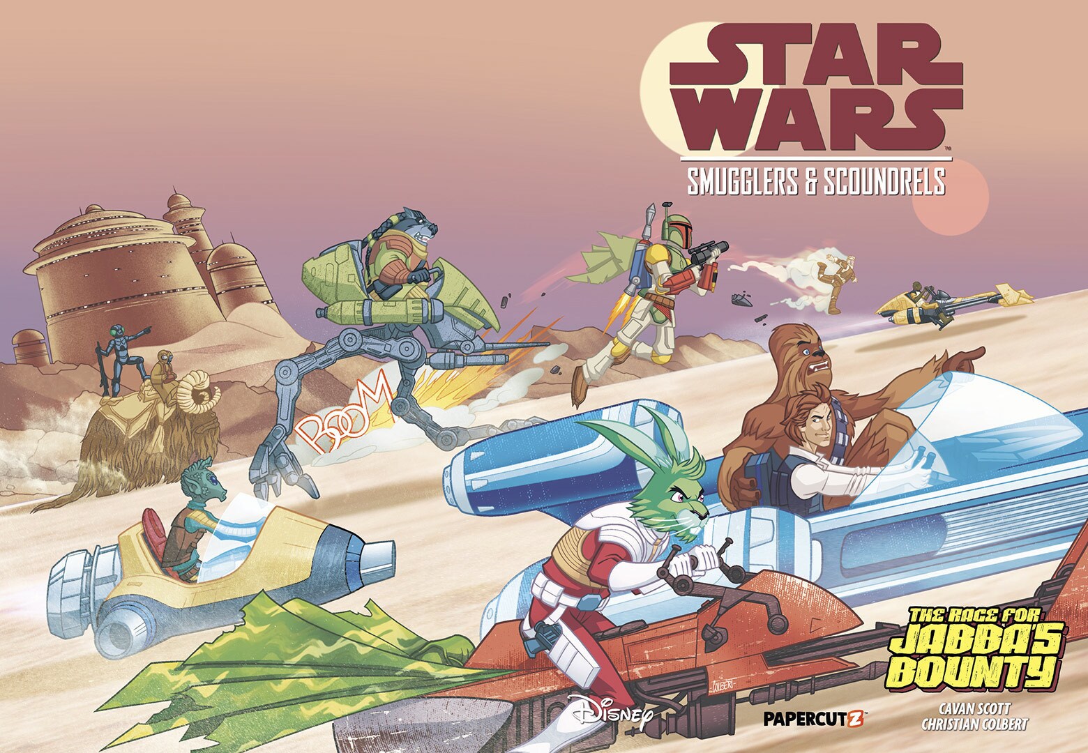 Star Wars: Smugglers and Scoundrels The Race for Jabba’s Bounty cover