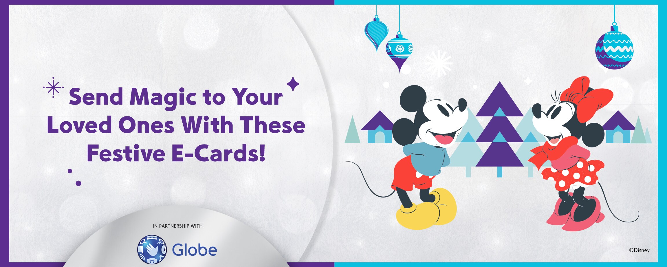 Send Magic To Your Loved Ones With E-cards Featuring Your Favorite Disney Characters!