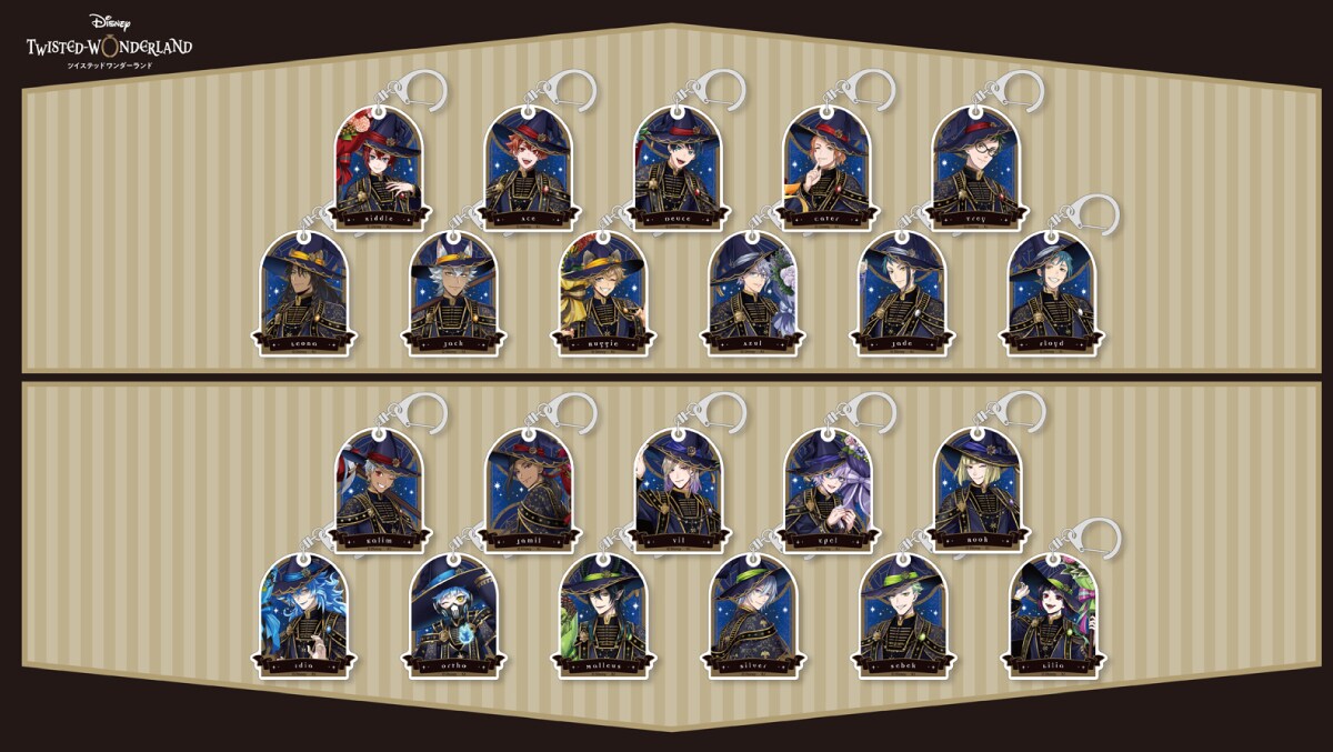 クラックス／トレーディングアクリルキーホルダー