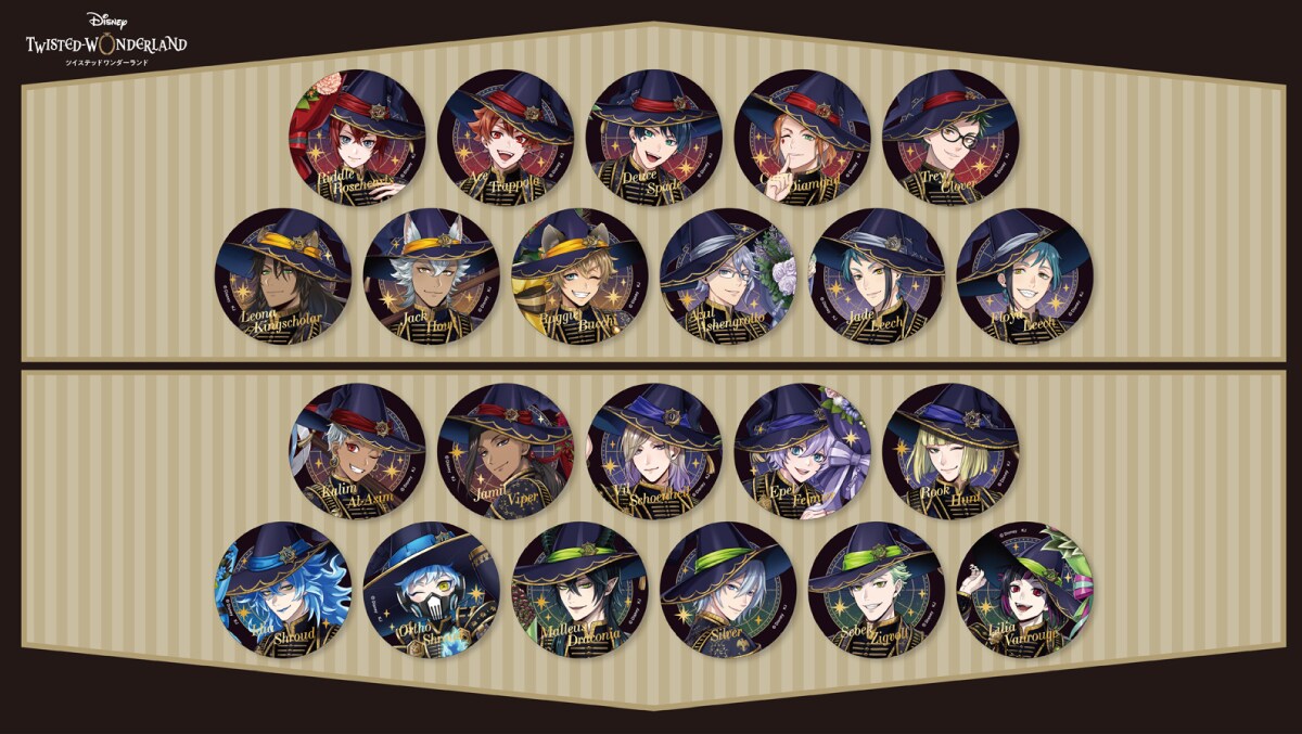 クラックス／トレーディング箔押し缶バッジ