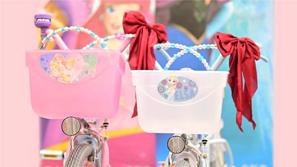 アイデスのディズニー自転車シリーズ