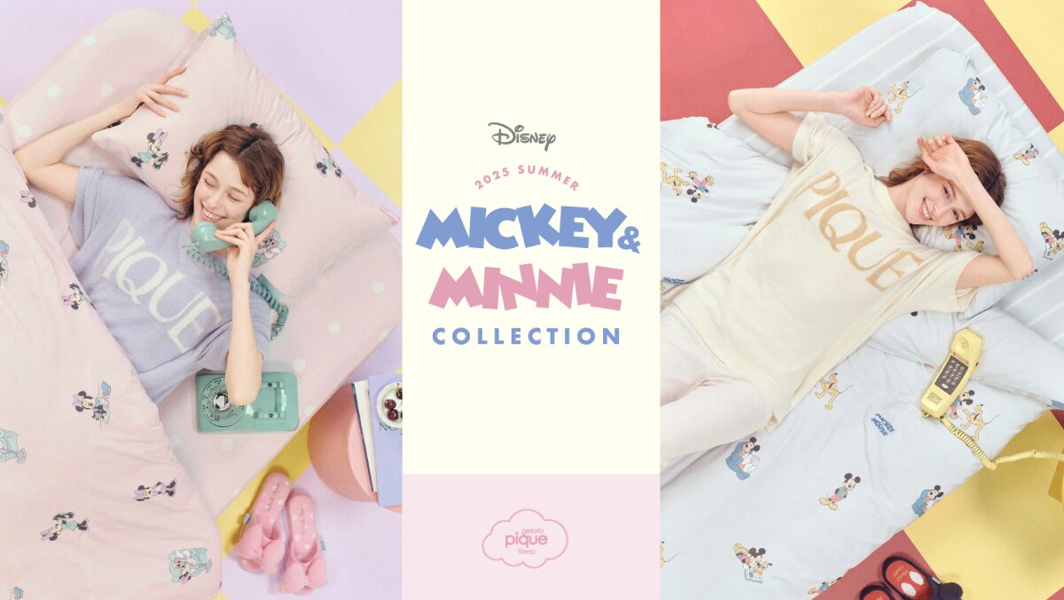 gelato pique Disney「MICKEY&MINNIE COLLECTION」