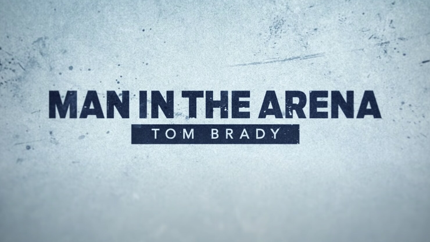 Man in the Arena: Tom Brady Logo